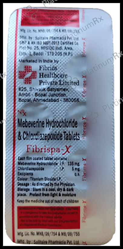 Fibrispa X 5/135mg Tablet 10s