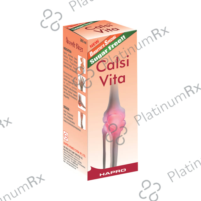 Hapro Calsi Vita Syrup Sugar Free