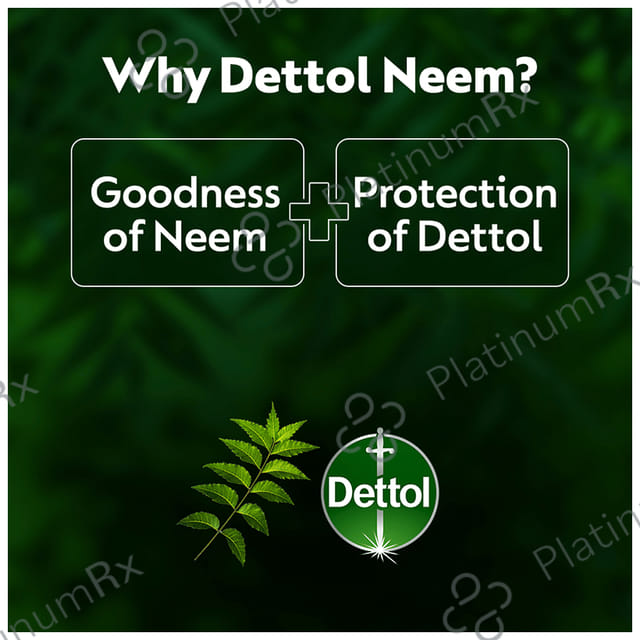 Dettol Neem Soap (75gm Each) 1s