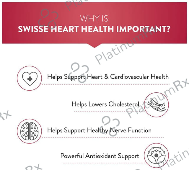 Swisse Ultiboost Heart Health - Soft Capsule with Antioxidants