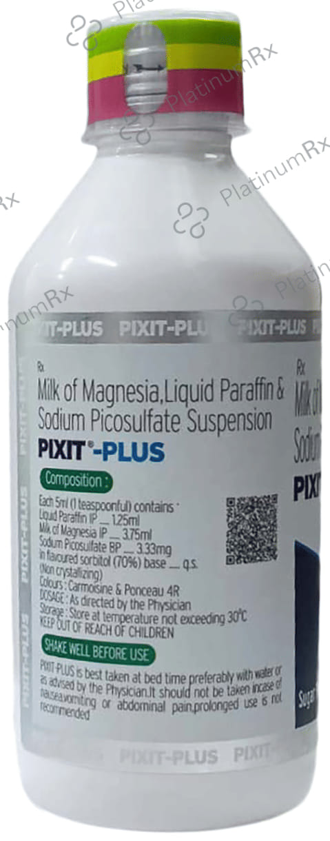 Pixit Plus Mix Fruit & Vanilla Oral Suspension 200ml