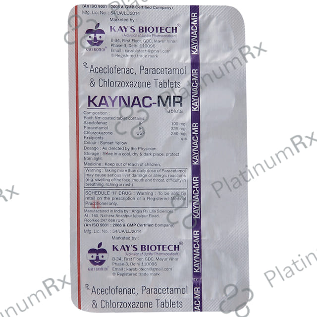 Kaynac MR Tablet 10s