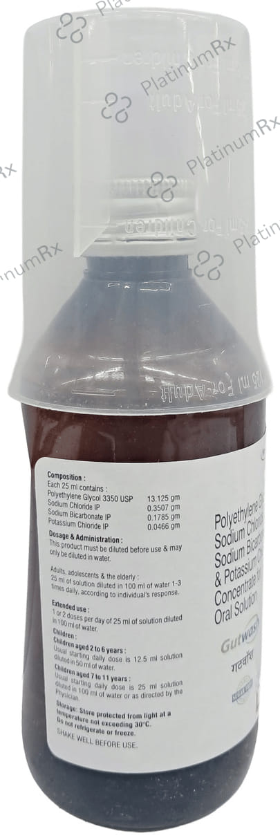 Gutwash Oral Solution Sugar Free