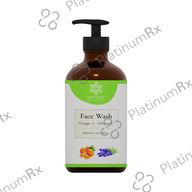 Natuur Orange & Lavender Face Wash