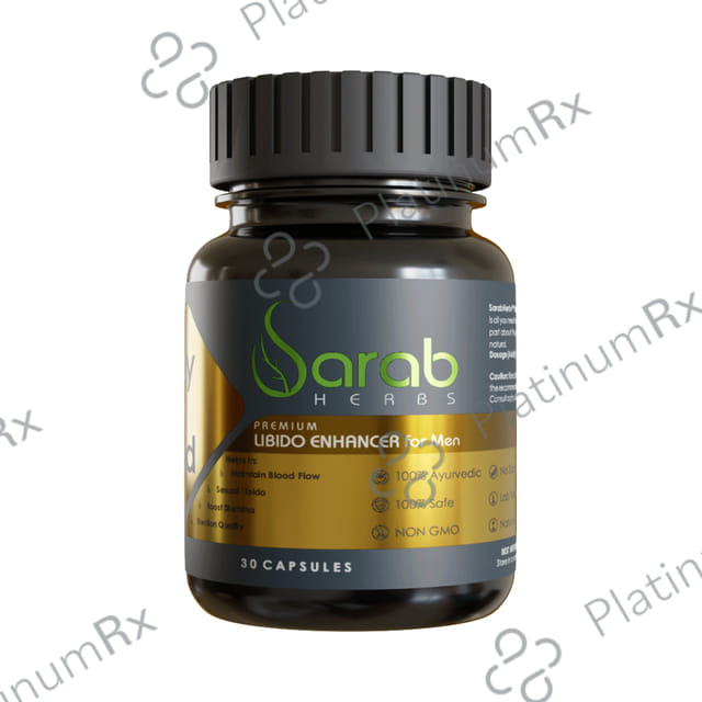 Sarab Herbs Stay In Bed Premium Libido Vitalizer for Men Capsule
