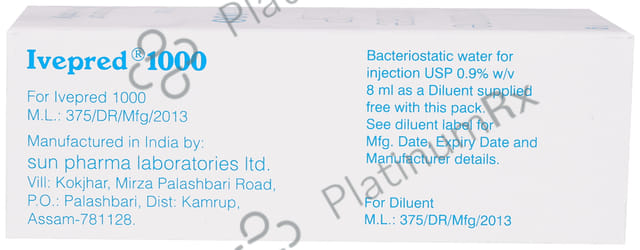Ivepred 1000mg Injection 1s