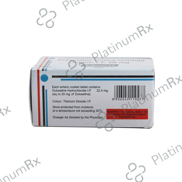 Duloxin 20 Tablet