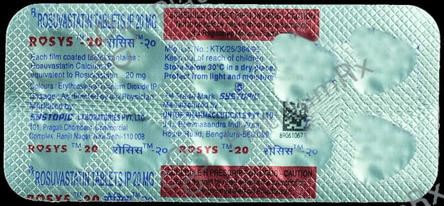 Rosys 20mg Tablet 10s