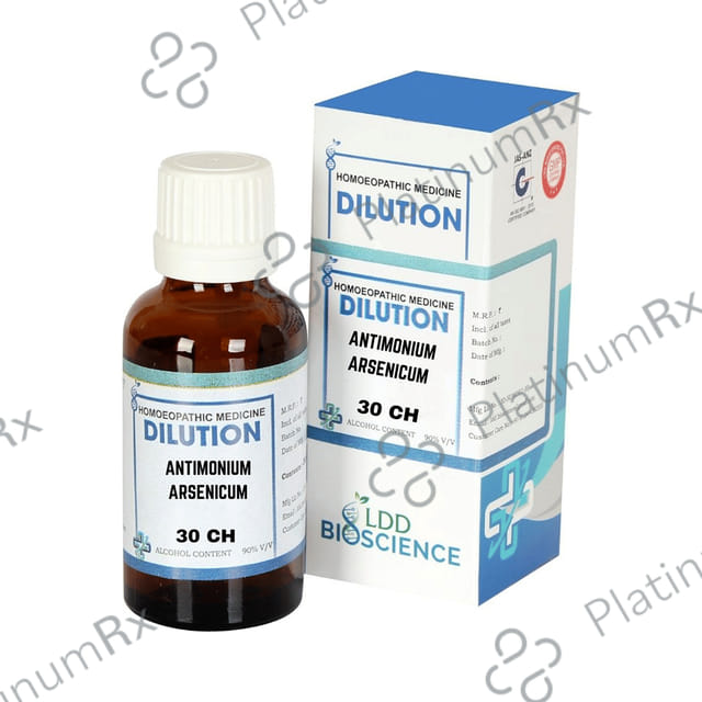 LDD Bioscience Antimonium Arsenicum Dilution 30 CH