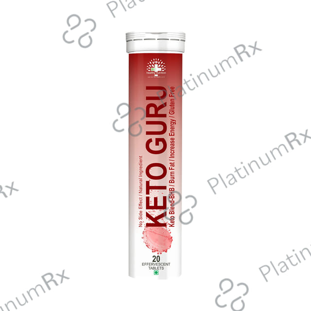 Healthy Nutrition keto Guru Effervescent Tablet