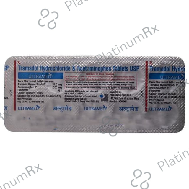 Ultramed 325/37.5mg Tablet 15s