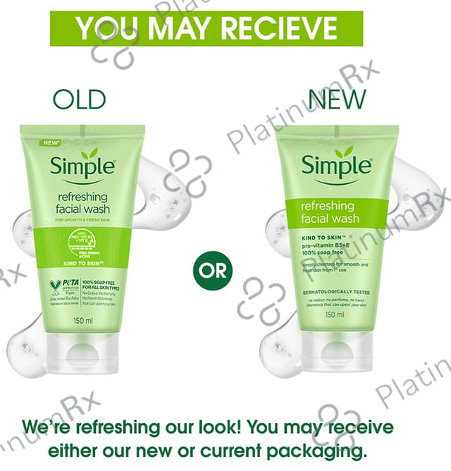 Simple Refreshing Facial Face Wash
