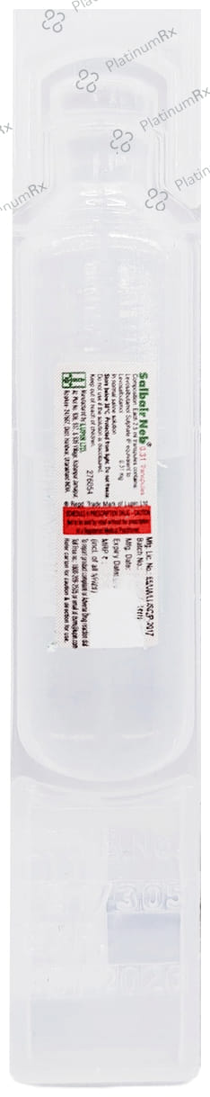 Salbair Neb 0.31 Transpules 5s