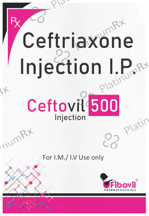 Ceftovil 500mg Injection