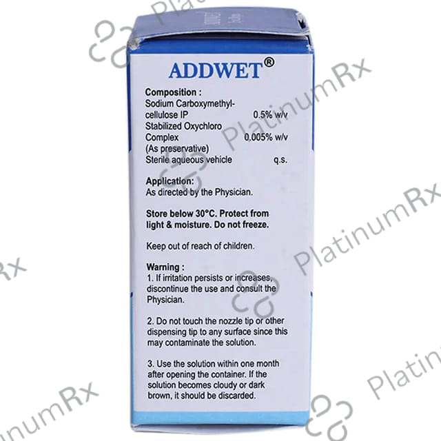 Addwet Gel Eye Drop 10ml