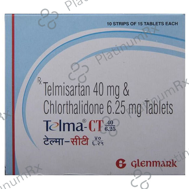 Telma CT 40/6.25mg Tablet 15s