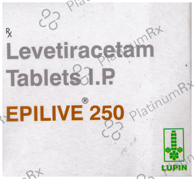 Epilive 250mg Tablet 15s