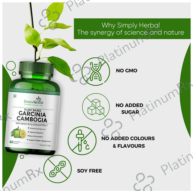 Simply Herbal Garcinia Cambogia Extract 800mg Capsule
