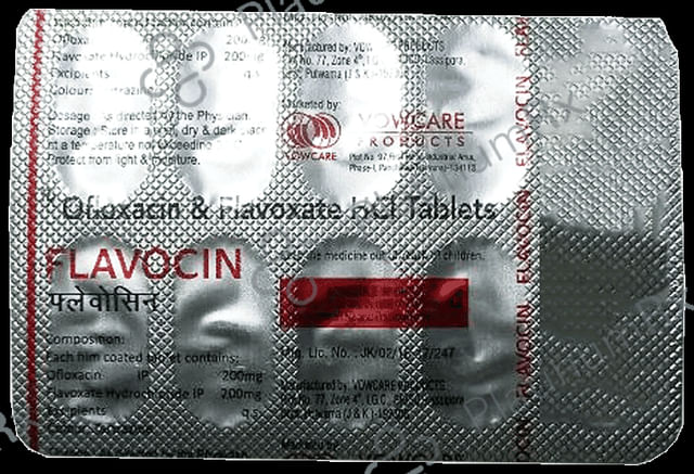 Flavocin 200/200mg Tablet 10s