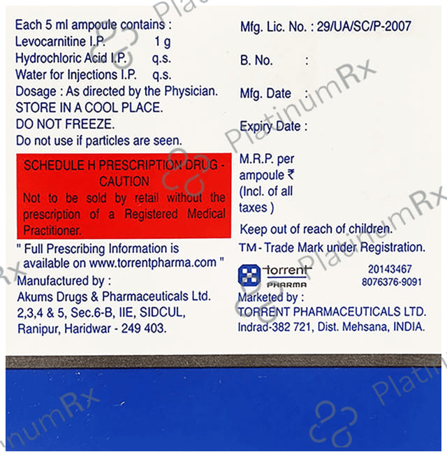 Carnisure 1gm Injection 5ml