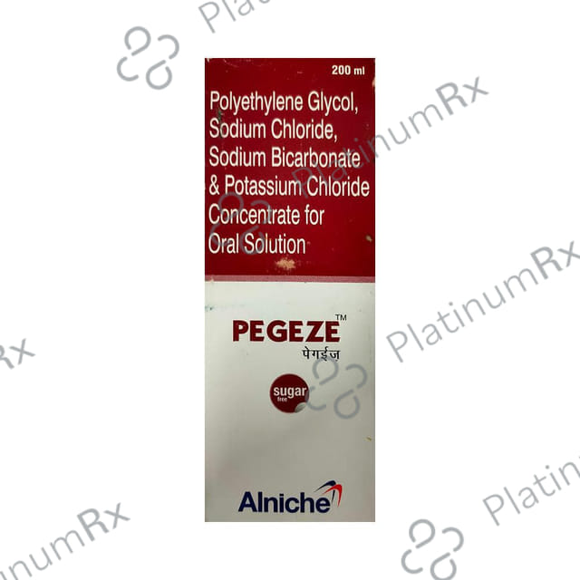 Pegeze Oral Solution Sugar Free 200ml