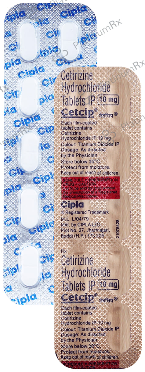 Cetcip 10mg Capsule