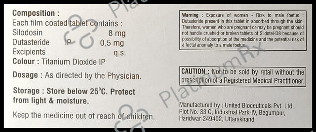 Sildotel D8 Tablet 10s