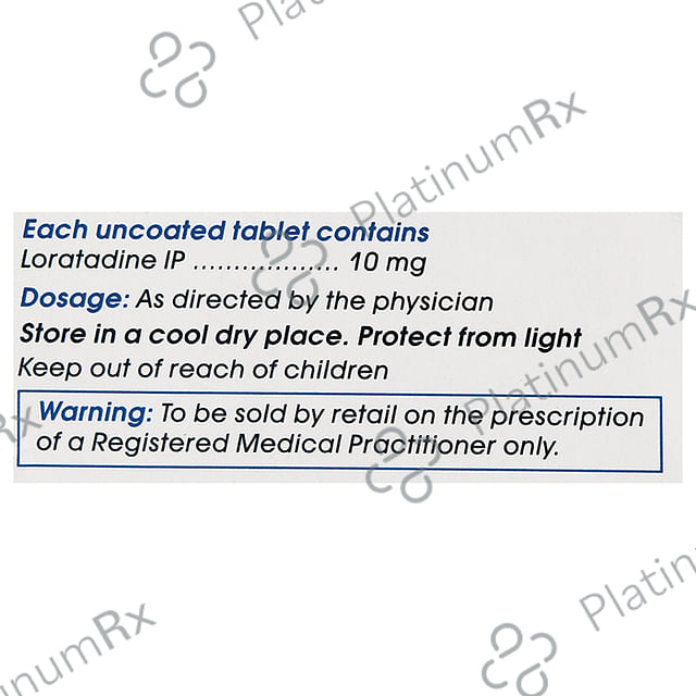 Loratin 10mg Tablet 10s