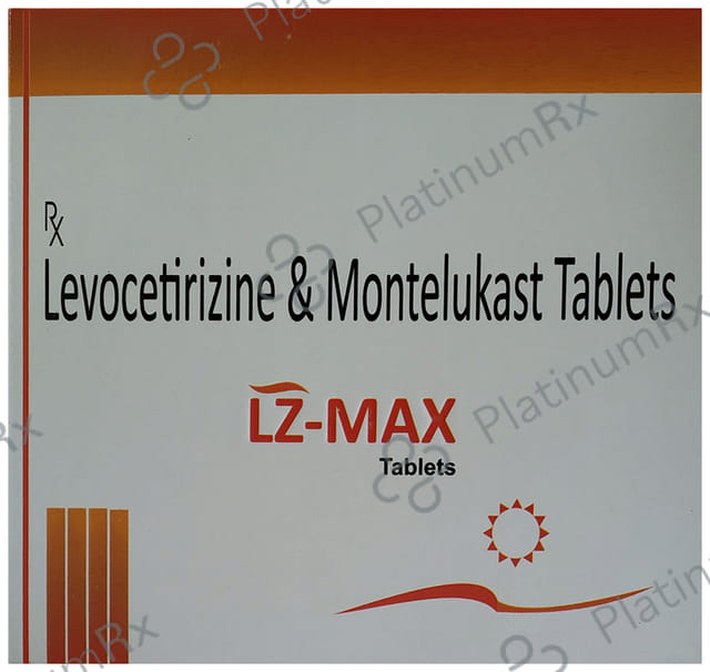 LZ Max 5/10mg Tablet 10s