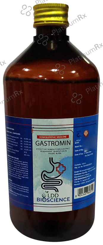 LDD Bioscience Gastromin Syrup 450 ml