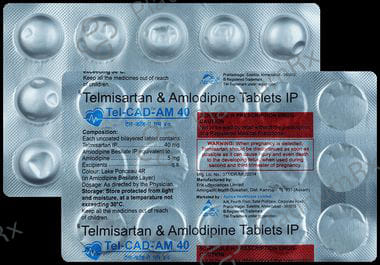 Tel Cad AM 40mg Tablet 15s