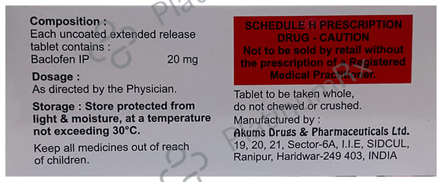 Pamolic 20 Tablet ER 10s