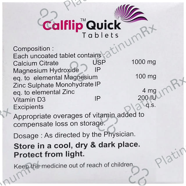 Calflip Quick Tablet