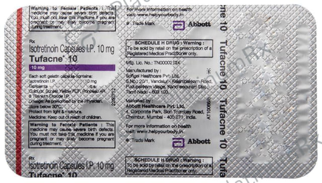 Tufacne 10mg Capsule 10s
