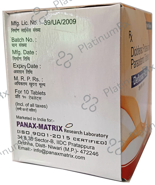 Deflonac Plus 325/50mg Tablet 10s