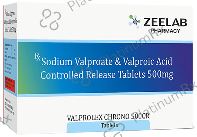 Valprolex Chrono 500 CR Tablet