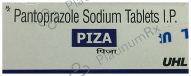 Piza 40mg Tablet 10 Tablet Unimarck Health Ltd