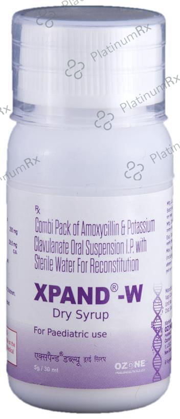 Xpand W 200/28.5mg Dry Syrup 30ml
