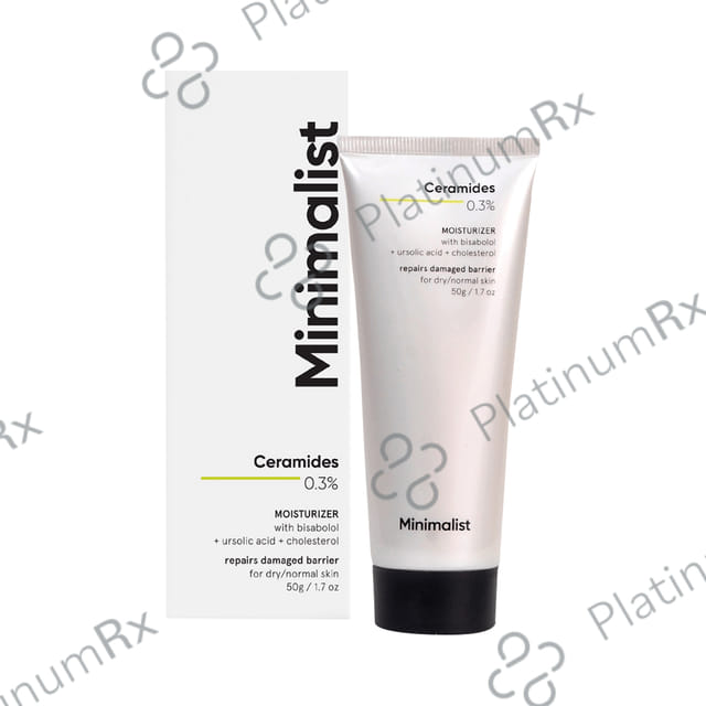 Minimalist 0.3% Ceramides + Bisabolol Moisturizer - Repairs Damaged Barrier