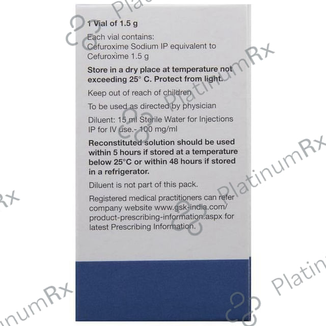 Supacef 1.5gm Powder for Injection 10ml