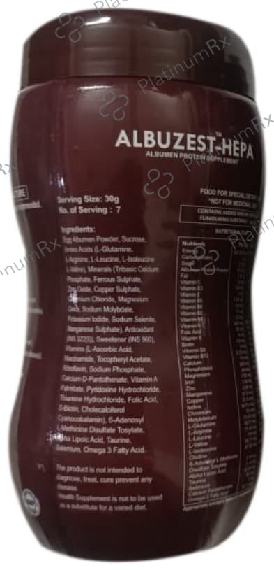 Albuzest Albuzest Hepa Vanilla Flavour Powder 210gm