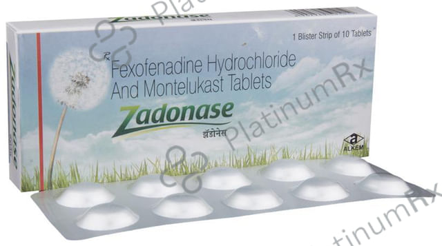 Zadonase 120/10mg Tablet 10s
