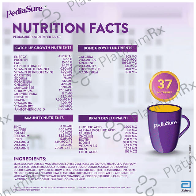 PediaSure Kesar Badam Powder 200gm