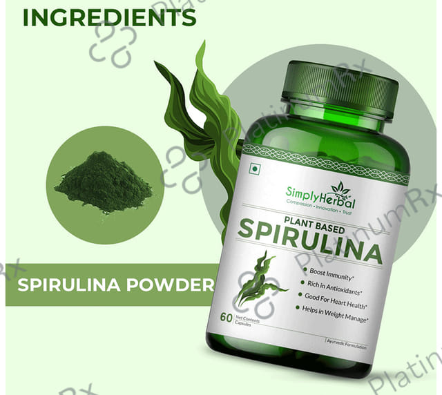 Simply Herbal Spirulina Capsule