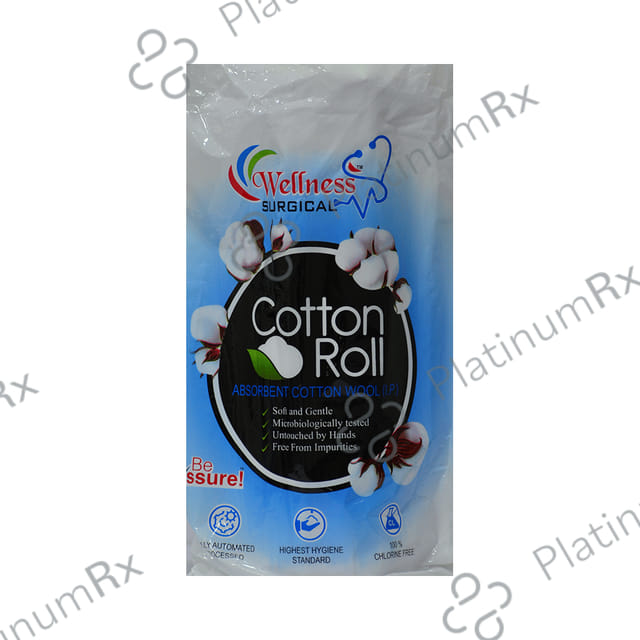 Wellness Surgical Cotton Roll 200 gm
