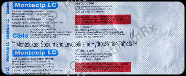Montecip LC 5/10mg Tablet 10s