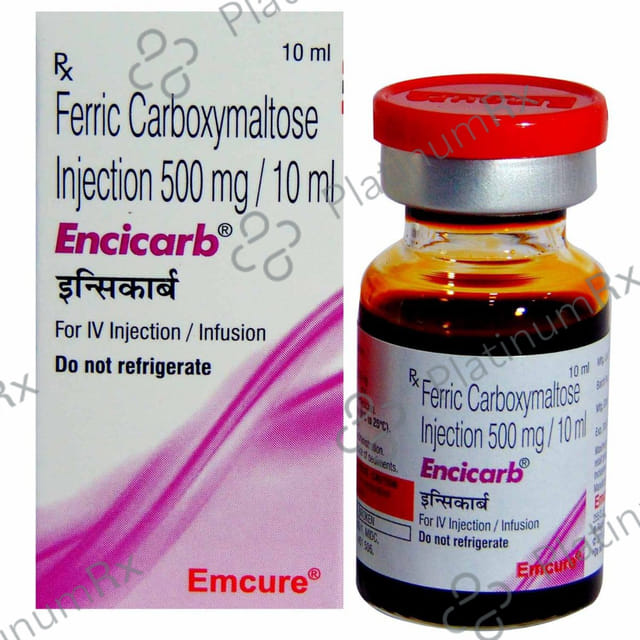 Encicarb 50mg Injection 10 ml