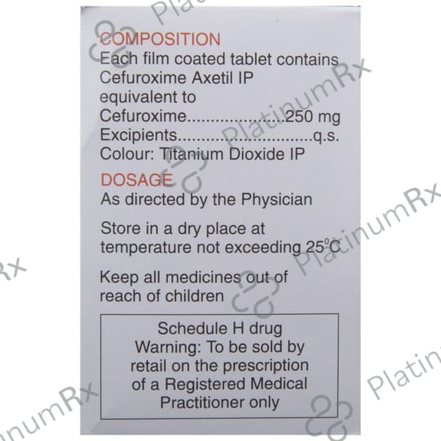 Zefu 250mg Tablet 10s