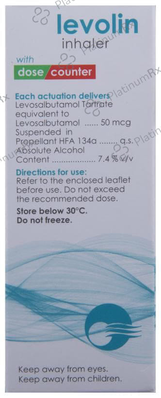 Levolin 50mcg Inhaler 200MDI