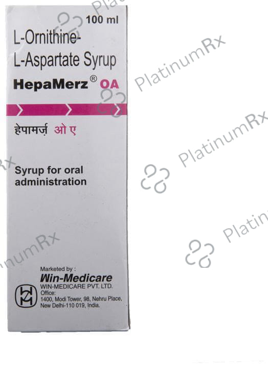 Hepamerz Oa 250mg Syrup 100ml